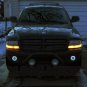 LED Halo Fog Lights for 1998 1999 2000 2001 2002 2003 Dodge Durango