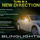 Infiniti G20 G25 G35 G37 LED Side Mirrors Turnsignals Turn Signals Signalers Lights Accent Lamps
