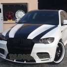 2008 2009 2010 2011 2012 BMW X6 e71 e72 Tinted Film Headlamps Headlights Head Lamps Lights Overlays
