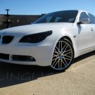 BMW 5-Series E39 E60 E61 F10 F11 Tinted Smoked Headlamps Headlights Protection Overlays Film