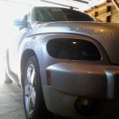 Chevrolet HHR Smoked Overlays Headlamps Headlights Head Lamps Lights Tinted Film Chevrolet HHR Smoked Overlays Headlamps Headlights Head Lamps Lights Tinted Film