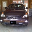 2008-2012 Infiniti EX35 LED DRL Light Strips for Headlamps Headlights Day Time Running Lamps Lights