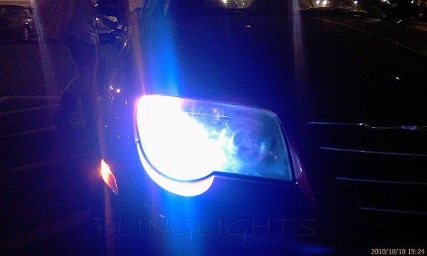 2004 2005 2006 2007 2008 Chrysler Crossfire Xenon 55 Watts HID Headlamps Headlights Conversion Kit