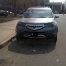 Acura MDX Tinted Smoked Headlamps Headlights Overlays Film Protection
