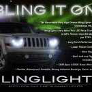 Jeep Patriot LED DRL Head Light Strips DayTime Running Lamps Kit