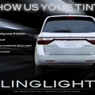 Honda Odyssey Tinted Tail Lamp Light Overlays Kit Smoked Protection Film Honda Odyssey Tinted Tail Lamp Light Overlays Kit Smoked Protection Film