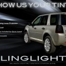 Land Rover Freelander Smoked Taillamp Covers 2 Tinted Taillight Guards Land Rover Freelander Smoked Taillamp Covers 2 Tinted Taillight Guards