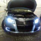 2010 2011 2012 Suzuki Kizashi White Replacement Light Bulbs Headlamps Headlights Head Lamps Lights