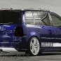 Volkswagen VW Touran Tinted Smoked Taillamps Taillights Tail Lamps Lights Protection Overlays