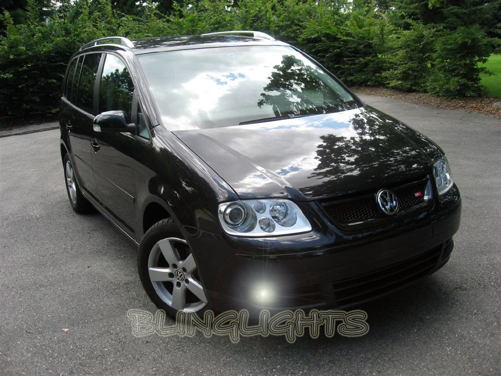 2003 2004 2005 2006 Volkswagen Touran Xenon Foglamps Foglights Fog Lamps Lights Kit VW