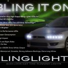 Mitsubishi Lancer LED DRL Head Light Strips Day Time Running Lamp Pair Set