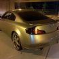 BlingLights Brand Tinted Taillamp Protective Film Covers for Infiniti G35 Coupe Sedan