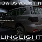 Nissan Patrol Safari P61 Y62 Tinted Protection Overlays for Taillamps Taillights Tail Lamps Lights