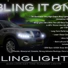 Nissan Patrol Safari LED DRL Strips Headlamps Headlights Head Lamps Day Time Running Strip Lights