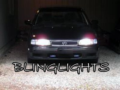Infiniti G20 Bright White Light Bulbs for Headlamps Headlights Head Lamps Lights P10 P11