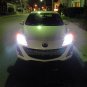 Mazda 3 Mazda3 Bright White Replacement Light Bulbs for Halogen Headlamps Headlights