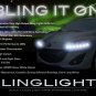 Mazda5 LED DRL Head Light Strips Day Time Running Lamp Kit