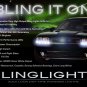 Dodge Challenger LED DRL Head Light Strips DRL Daytime Running Lamps