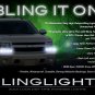 LED DRL Head Light Daytime Running Lamp Strips for Chevrolet Suburban