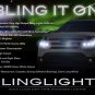 Ford Explorer LED DRL Head Lamp Light Strips Day Time Running Kit