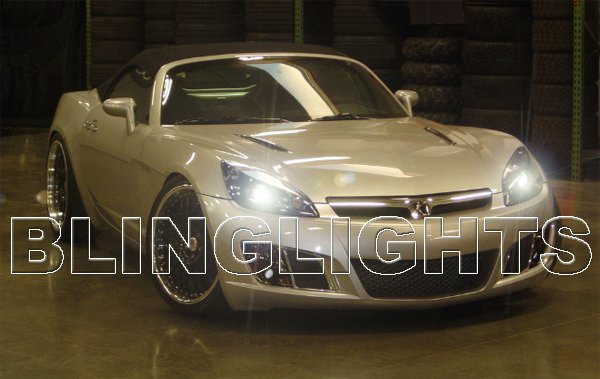 2007 2008 2009 Saturn Sky Bright White Light Bulbs for Headlamps Headlights Head Lamps Lights