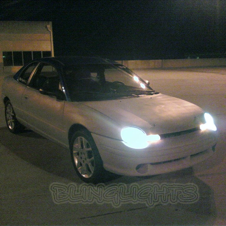 1995 1996 1997 1998 1999 Dodge Neon Bright Light Bulbs for Headlamps Headlights Head Lamps Lights