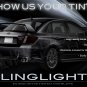 BlingLights Brand Tinted Protective Taillamp Film Covers for Subaru Impreza WRX STi
