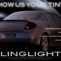 Pontiac G6 Tinted Tail Light Film Overlays Smoked Lamp Covers