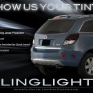 Holden Captiva Tint Smoke Overlays for Taillamps Taillights Tail Lamps Lights Tinted Smoked Film