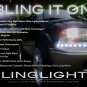 GMC Jimmy LED DRL Strips Headlamps Headlights Head Lamps Lights 1995 1996 1997 1998 1999 2000 2001