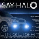 LED Halo Angel Eye Fog Lights Lamps for 2001+ Nissan Navara D22