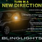 Subaru Legacy LED Side Mirrors Turnsignals Lights Accents Turn Signals Lamps Blinkers Signalers