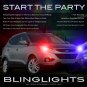 Hyundai Tucson Strobe Lights for Headlamps Headlights Head Lamps Lamp Light Strobes Kit