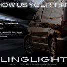 Chrysler Grand Voyager Tint Smoke Overlays for Taillamps Taillights Tail Lamps Lights Tinted Film