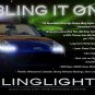 Nissan 350Z LED DRL Head Light Strips Day Time Running Lamps Kit