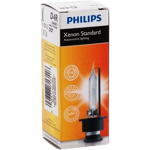 1 OEM Factory Replacement Xenon Philips D4R HID Bulb for Headlamp Headlight Head Lamp Light