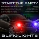 Buick Verano Police Strobes for Headlamps Headlights Head Lamps Lights Strobe Light Lamp Kit
