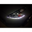 Nissan 370Z LED DRL Head Light Strips Day Time Running Lamps Kit Z