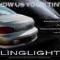 Chrysler LHS Tinted Smoked Taillamps Taillights Tail Lamps Lights Protection Overlays Film