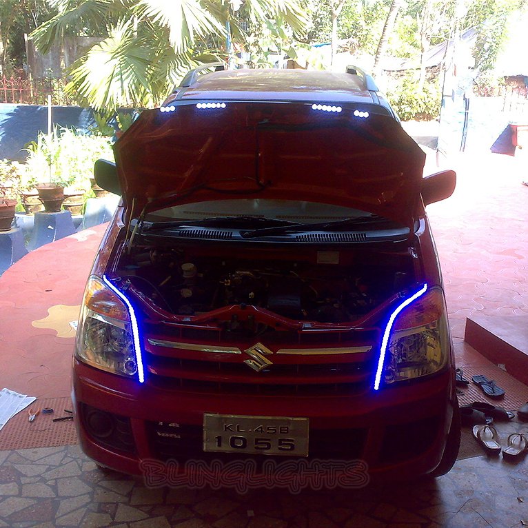 Suzuki Wagon R R+ Solio LED DRL Strip Day Time Running Lights for