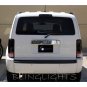 Jeep Liberty Tinted Smoked Taillamps Taillights Overlays Film Protection