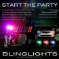 Honda Accord Head Lamps Xenon Strobe Light Kit Red Blue White Purple Green