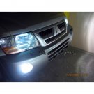 2003 2004 2005 2006 Mitsubishi Shogun Halo Foglamps Angel Eye Foglights Fog Lamps Driving Lights Kit