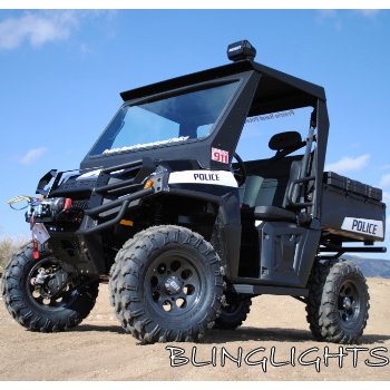 Polaris Ranger Police Strobe Light Kit for Headlamps Headlights Head Lamps Lights Strobes