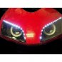 Honda CBR900RR LED DRL Light Strips Headlamps Headlights Head Lamps Day Time Running Strip Lights