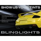 09-12 Mitsubishi Eclipse Tinted Smoked Tail Lamp Lights Overlays Film Protection Kit 09-12 Mitsubishi Eclipse Tinted Smoked Tail Lamp Lights Overlays Film Protection Kit