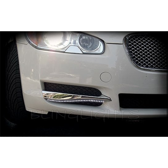 2008 2009 2010 2011 2012 Jaguar XF LED DRL Light Strips Day Time