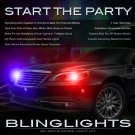 Chrysler 200 Strobe Light Kit for Head and Tail Lamps Multi-Color Chrysler 200 Strobe Light Kit for Head and Tail Lamps Multi-Color