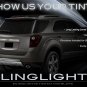Chevrolet Equinox Tint Smoke Overlays Film for Taillamps Taillights Tail Lamps Lights