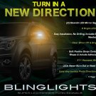Chevy Equinox LED Side Mirror Lights Turn Signal Lamp Pair Set Chevrolet Kit